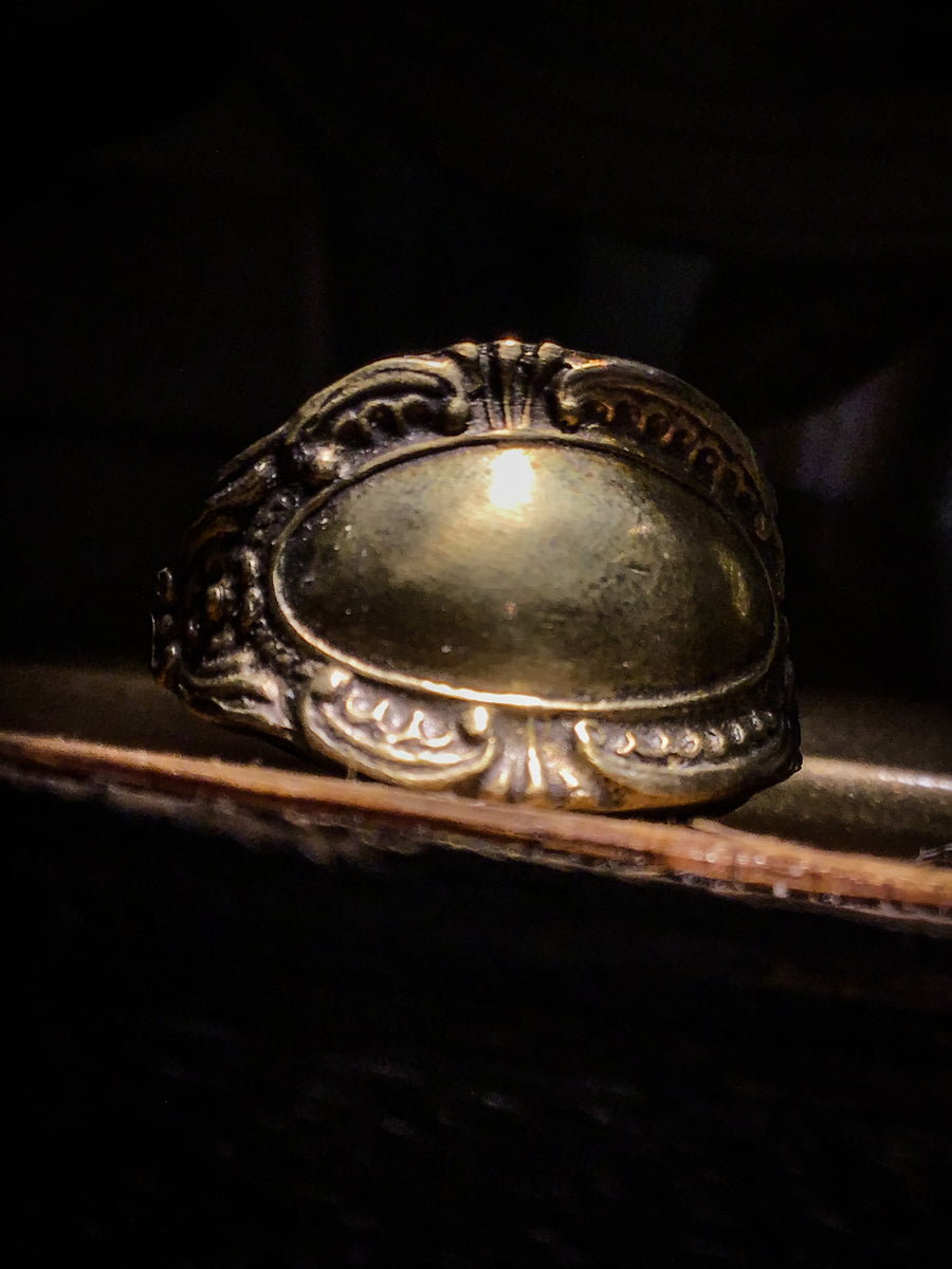 Polish Vintage Cutlery Brass Ring – The Polska Traveller