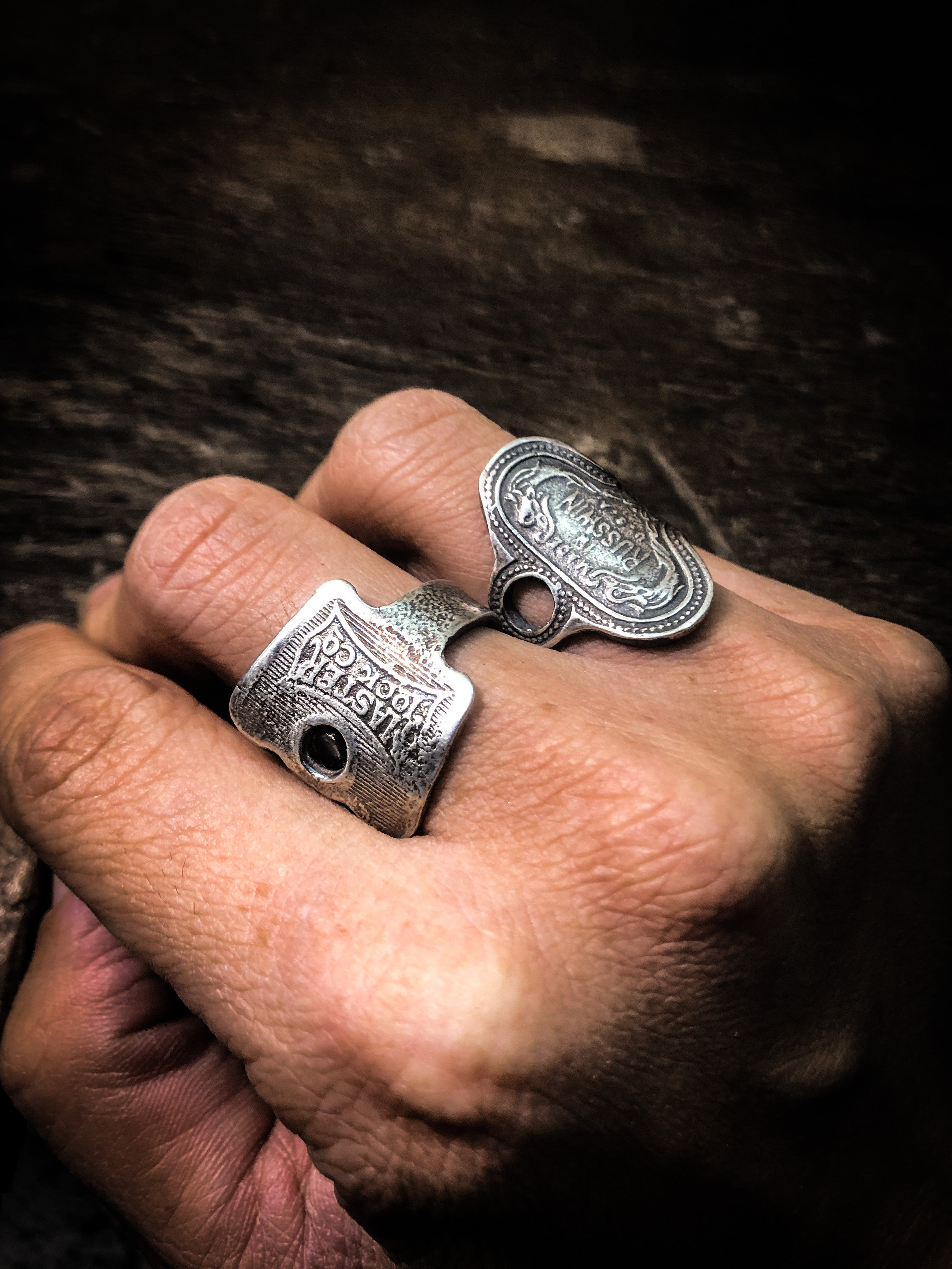 Vintage Silver Key Ring (Master Lock)