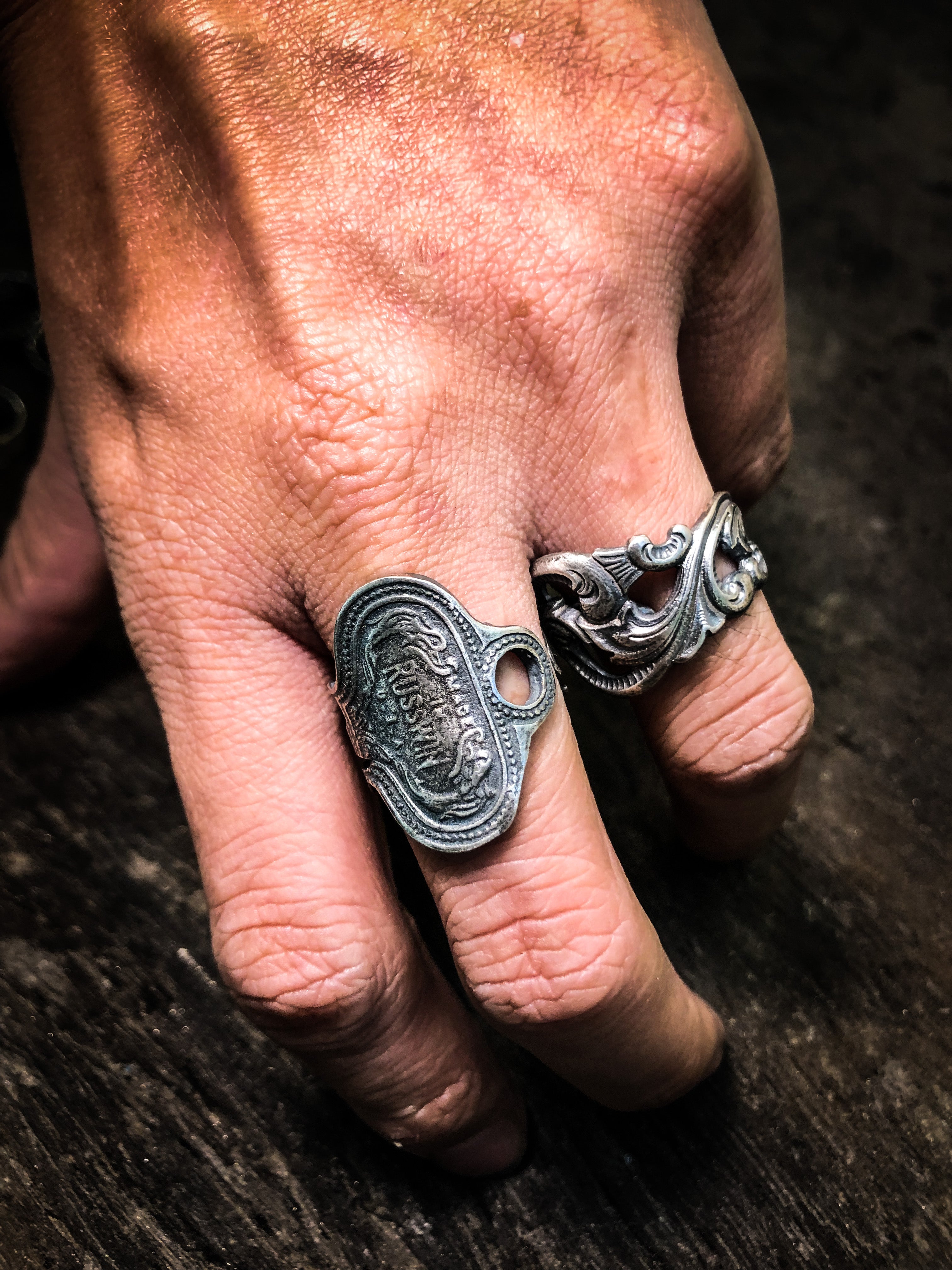 Vintage Silver Key Ring (Russwin)