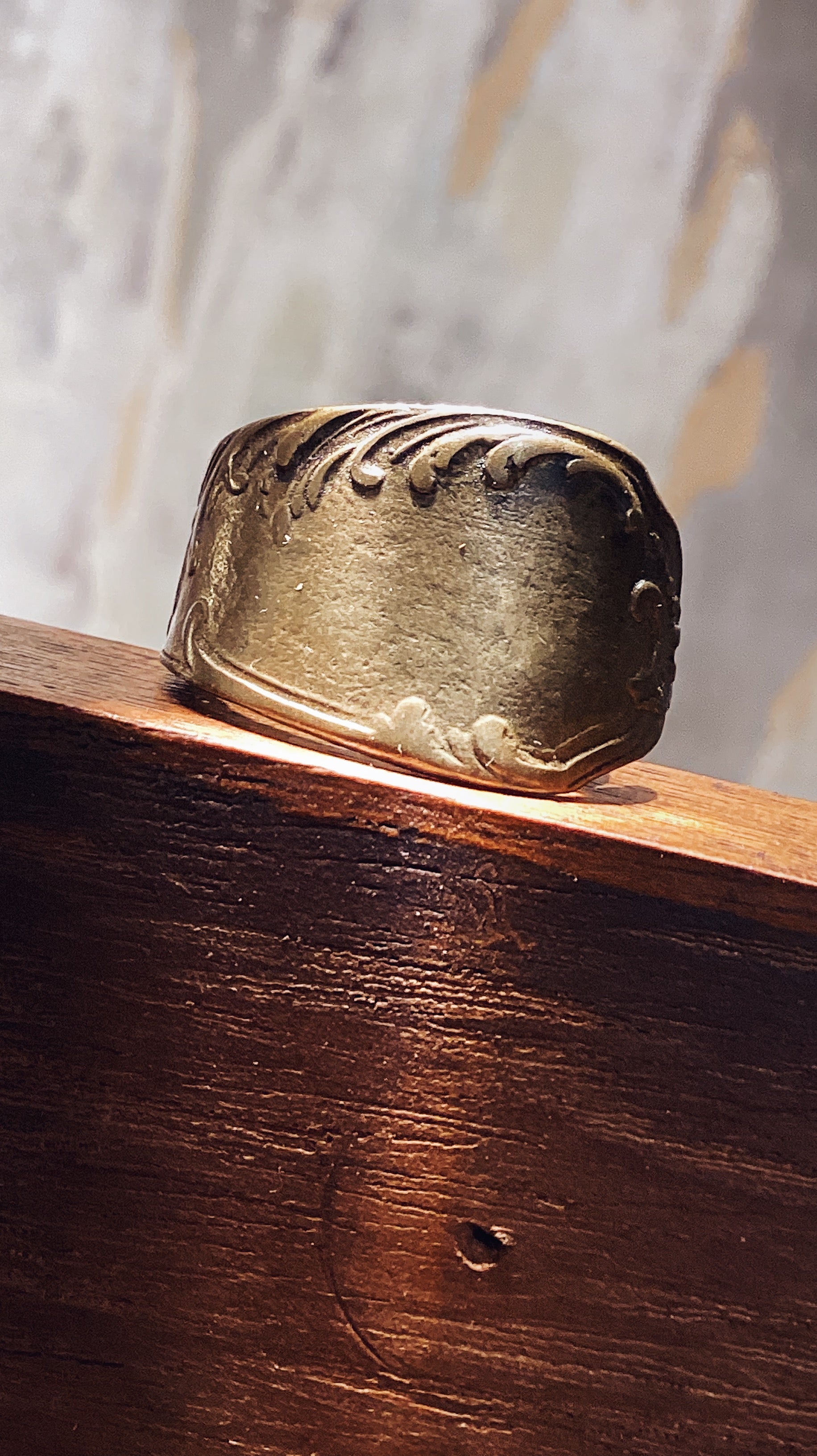 Brass Spoon Ring – The Polska Traveller